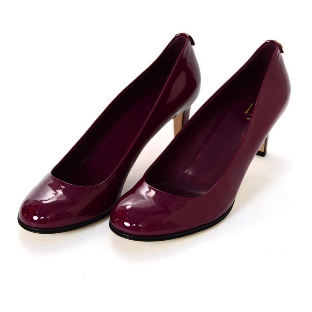 Gucci Burgundy shoes SIZE: 38.5